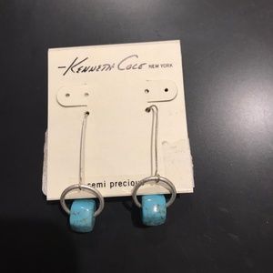 Kenneth Cole Turquoise Drop Earrings